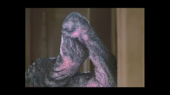 A screenshot of the morphing scene from 